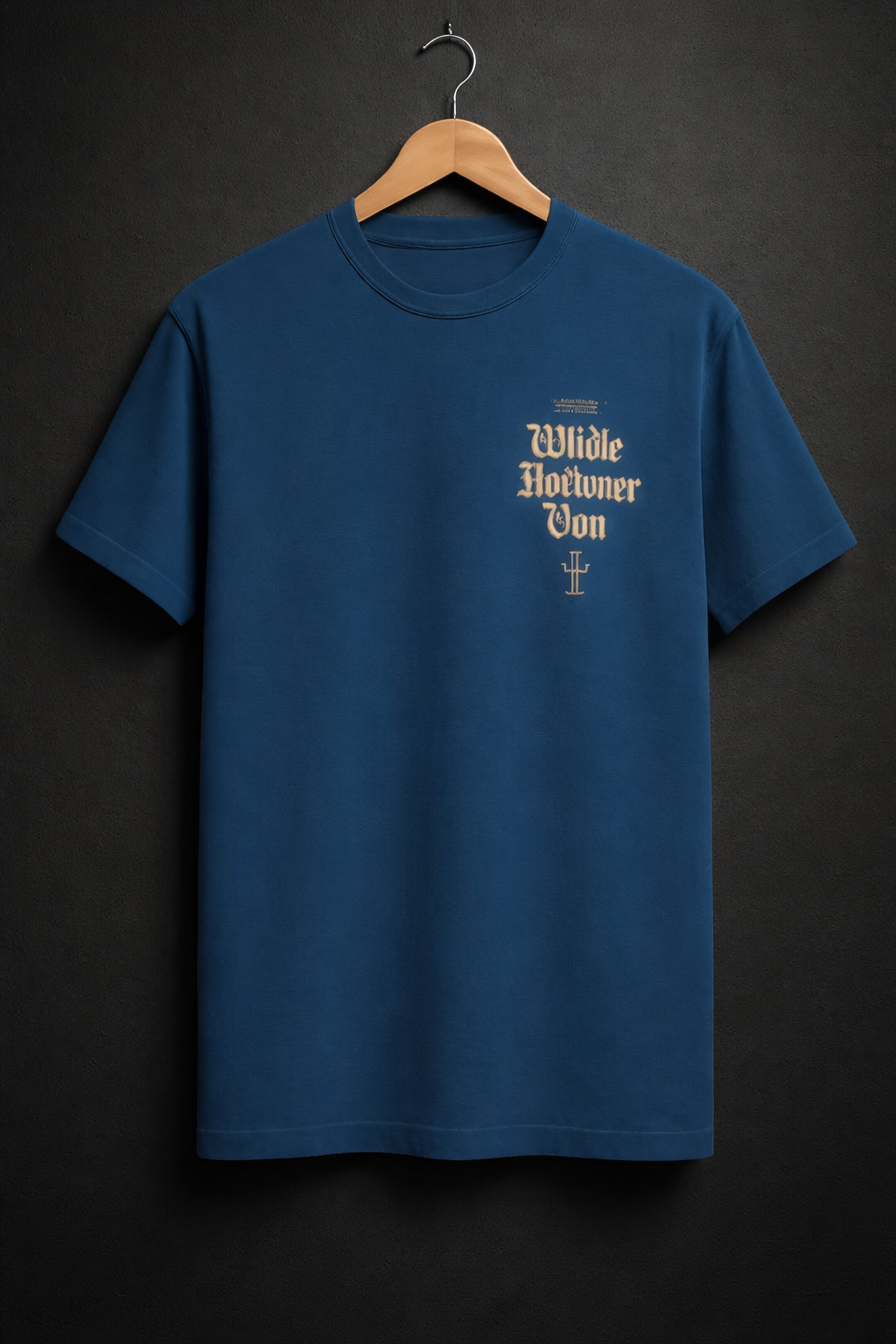 Vintage Gothic Text Minimal Streetwear T-Shirt