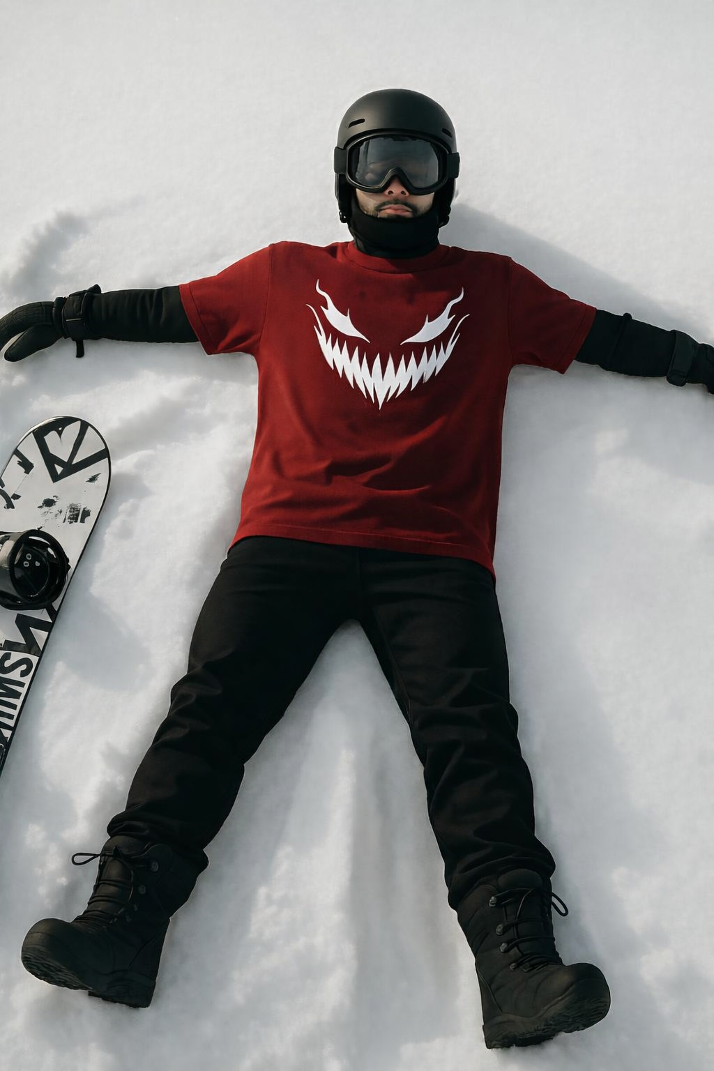 Venom Smile Graphic Streetwear T-Shirt