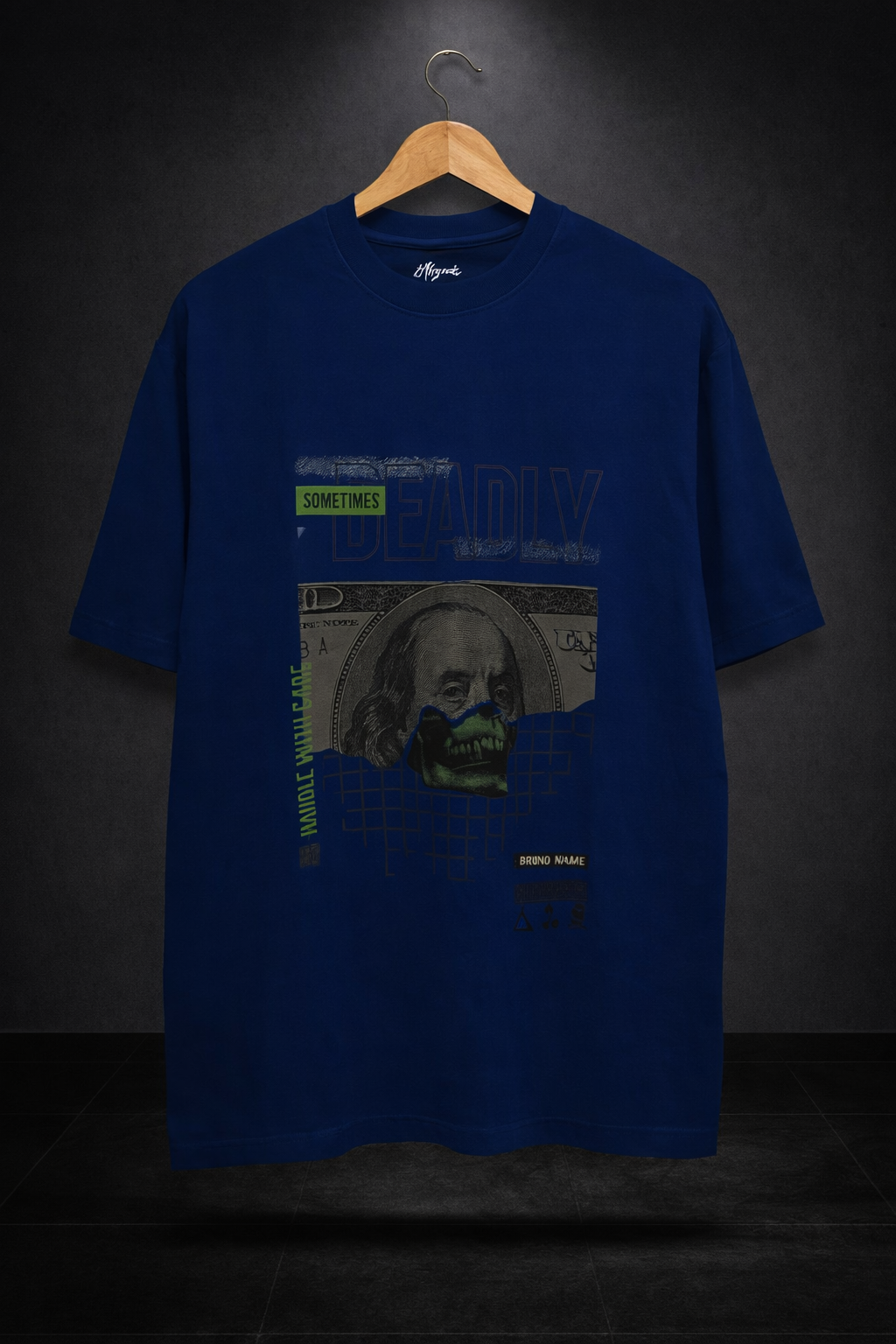 Deadly Money Graphic Streetwear T-Shirt