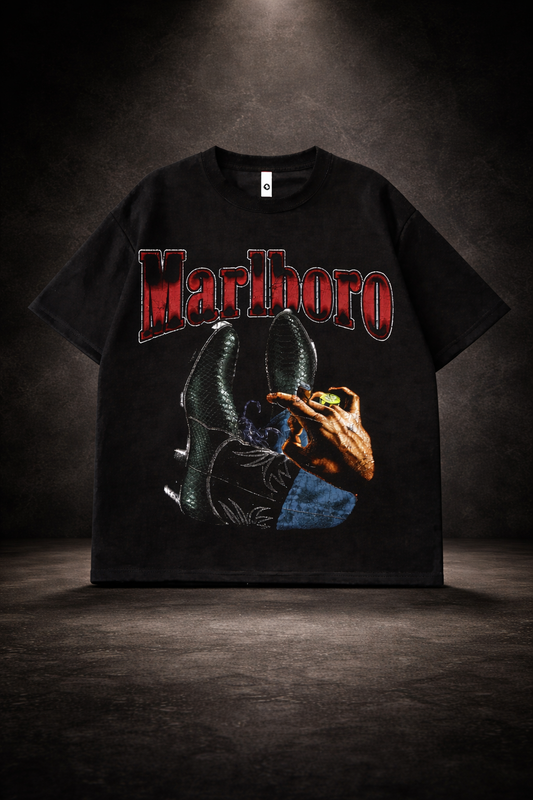 OUTLAW ROUGE: Vintage Western Oversized Tee