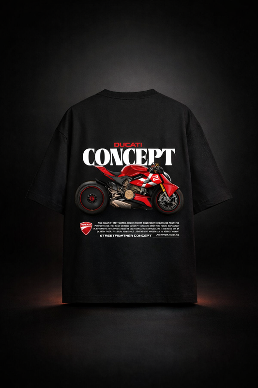 Ducati Concept Streetfighter Graphic Oversized T-Shirt